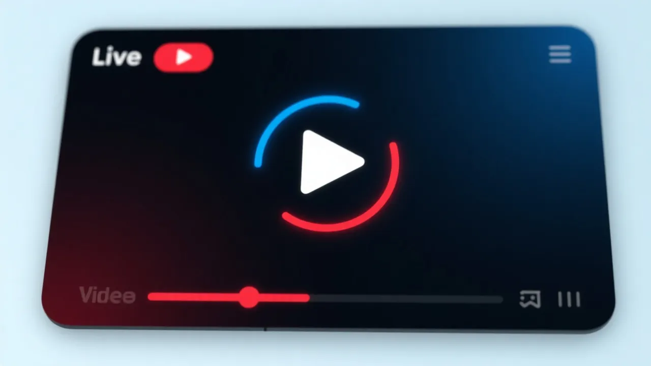 手机开奖视频播放器界面示意